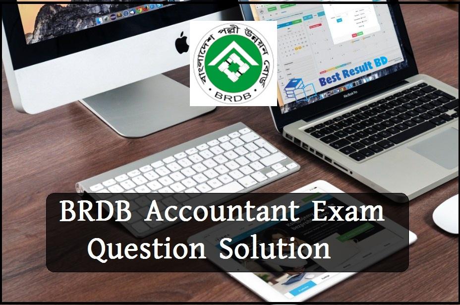 BRDB Accountant Exam Question Solution