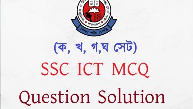 SSC ICT MCQ Question Solution