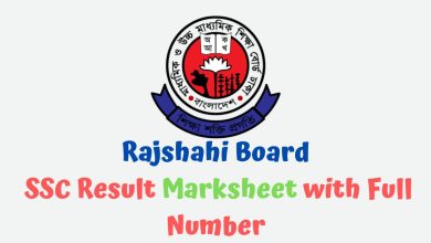 Rajshahi Board SSC Result