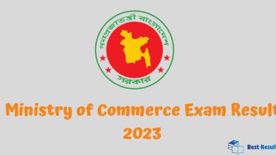 Ministry of Commerce Exam Result 2023