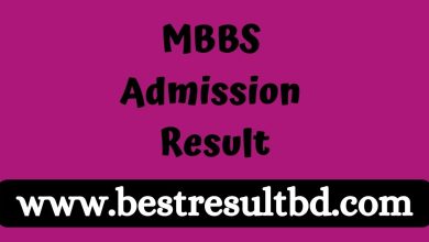 MBBS Admission Result 2024 | result.dghs.gov.bd