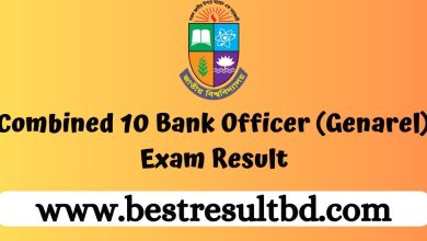 Combined 10 Bank Officer Exam Result 2024